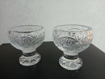 gövdə: Tort və şiriniyyat qabı, rəng - Ağ, Xrustal, Rusiya