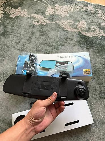 black: Видеорегистратор‑зеркало Vehicle Blackbox DVR (Full HD 1080) — 1