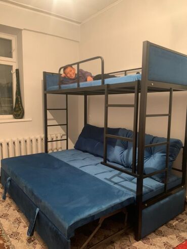 двухъярусная кровать с диваном: Диван-кровать, Новый