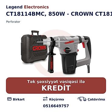 disk yonan aparat: Elan başlığı: Perforator CT18114BMC, 850W - CROWN CT18114BMC Elan — 1