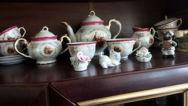madonna çay desti: Çay dəsti, rəng - Ağ