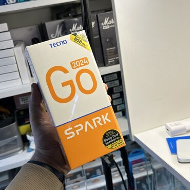 Tecno: Tecno Spark Go 2024, Новый, 128 ГБ, 2 SIM — 3