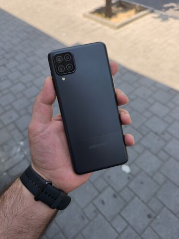 Samsung: Samsung Galaxy A12, 32 GB, rəng - Qara
