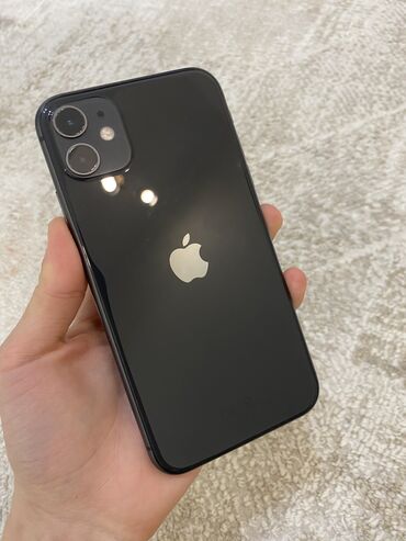 Apple iPhone: IPhone 11, Б/у, 64 ГБ, Black Titanium, 80 %