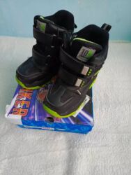 обувь рабочий: Продам детские зимние ботинки. в отличном состоянии. размер 27. с