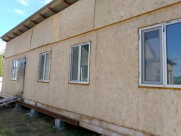 Каркасный дом из СИП/OSB-панелей на передвижной Дом 12/4=48 квадрат