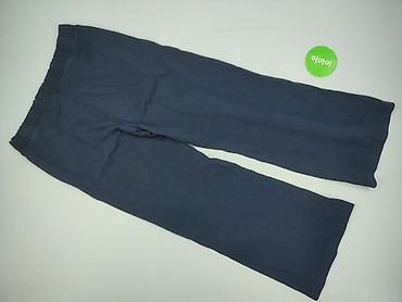 pull and bear spodnie lniane: Zara, Spodnie materiałowe damskie, rozmiar L — 3