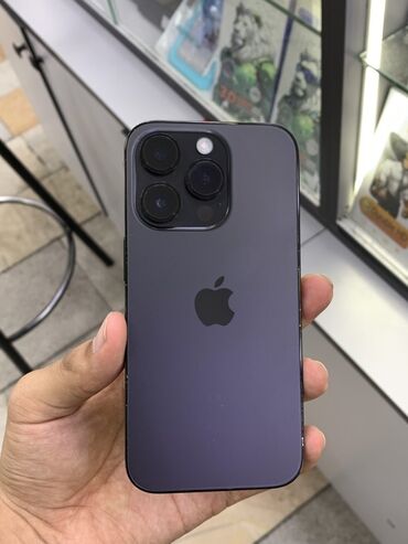 ноотбук айфон: IPhone 14 Pro, 256 ГБ, Deep Purple