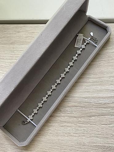 запястье: 💎Серебряный браслет 925 пробы с цирконами. Отличное качество, без — 4