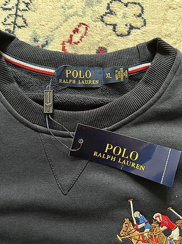 Толстовки: Мужская толстовка, XL, Polo Ralph Lauren, Новый, цвет - Синий, Самовывоз, Платная доставка — 3