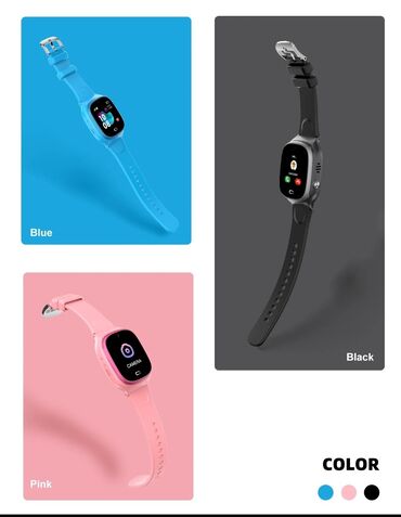 Ručni satovi: Vodootporni Dečiji Smart Watch T45 - Mobilni Tel, SOS, LBS Boje — 10