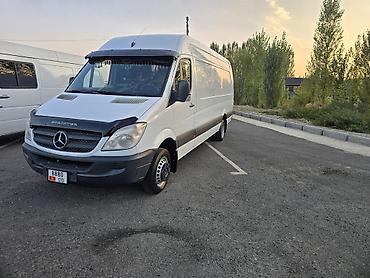 Mercedes-Benz Sprinter (длинная база, высокий потолок), белый фургон