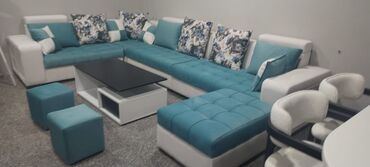 Sifarişlə divan dəstləri: Mebel istehsalı – dizayn və sifarişlə - Yumşaq mebel: klassik üçlü — 16