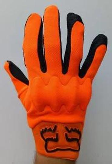 Oprema za bicikliste: MTB/motokros rukavice – narančasto/crne - Lagane i prozračne: gornji — 16