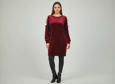 długie satynowe sukienki: Women`s dress, size XL