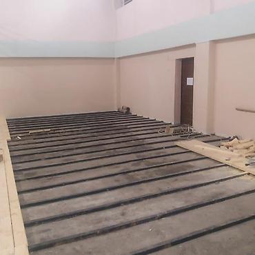 Шлифовочные работы: Шлифуем стелим пол паркет ламинат лак — 14