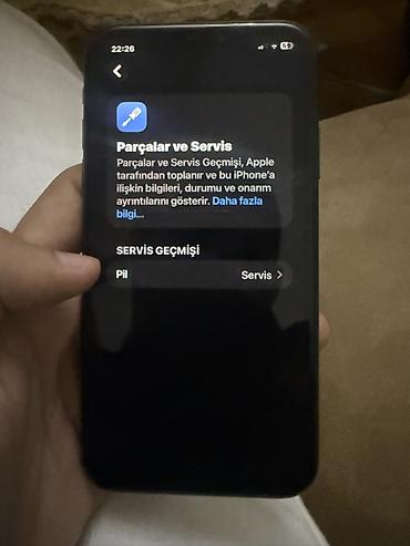 refurbished iphone azerbaycan: IPhone 11, 64 GB, Qara, Zəmanət, Simsiz şarj, Face ID — 8