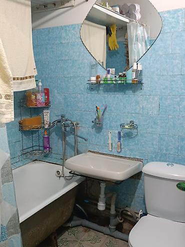 село чокморова: 2 комнаты, 46 м², ул. Гоголя / Чуй 104 серия, 1 этаж, Требуется ремонт — 8