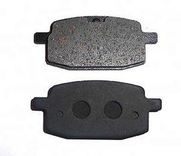 dim staklo: Predstavljen je set kočionih pločica za motocikle, dimenzija 61,5 mm x — 3