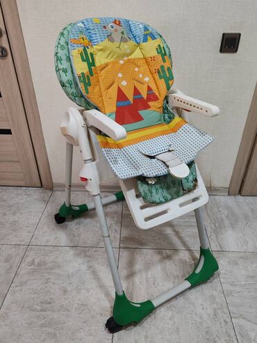 uşağ yemək masası: Uşaq yedizdirmə oturacaq Chicco Polly Easy, 6+ ay, yaşıl Bütün