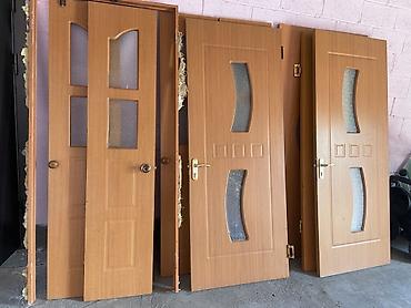 ламинат двери: Межкомнатные двери, несколько полотен в одном стиле, цвет — светлый — 2