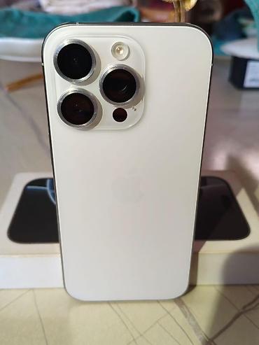 apple m4: IPhone 16 Pro, Б/у, 256 ГБ, White Titanium, Коробка, 88 % — 6