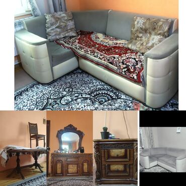 mebel sexləri: Künc divan, Qonaq otağı üçün, Açılan