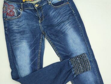 legginsy damskie marszczone: Desigual, Jeansy damskie, rozmiar XL