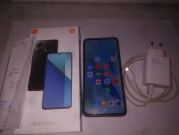 Xiaomi: Xiaomi Redmi Note 13, 256 GB, rəng - Qara, 
 Zəmanət, Sensor, Barmaq izi