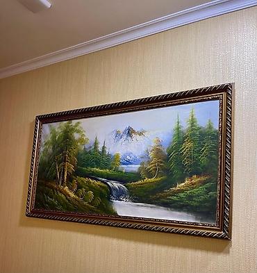 sekil at: Divar dekorasiyası üçün iri ölçülü çərçivəli tablolar dəsti — 2