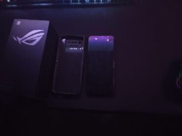 Asus ROG Phone 6, 512 GB, rəng - Qara, Sensor, Barmaq izi, İki sim kartlı