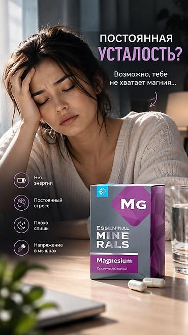 Красота и здоровье: Органический магний Essential Minerals Magnesium (MG) - Форма — 1