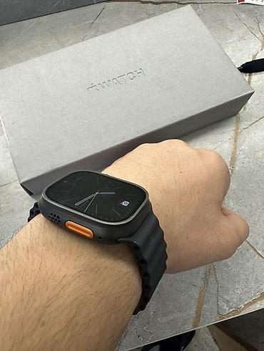 Apple Watch: Аккумулятор 100% Под масло Apple Watch Ultra 3 титановый — 1