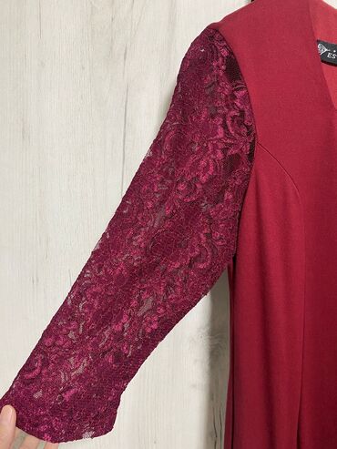 kardigan s: 2XL (EU 44), Maxi, color - Burgundy