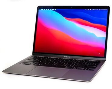 Ноутбуки и нетбуки: Ноутбук, Apple, 8 ГБ ОЗУ, Apple M1, 13.3 ", Б/у, Для несложных задач, память SSD