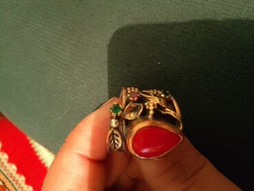 Серебряные кольца: 925 серебро с натуральными камнями, эксклюзив черные серьги топаз — 5