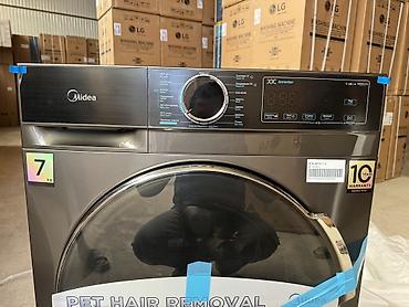 Стиральные машины автомат: Стиральная машина MIDEA MFA01W70B/T-C Бренд Midea Цвет Титановый at lalafo.kg — 7 Стиральные машины автомат: Стиральная машина MIDEA MFA01W70B/T-C Бренд Midea Цвет Титановый — 7