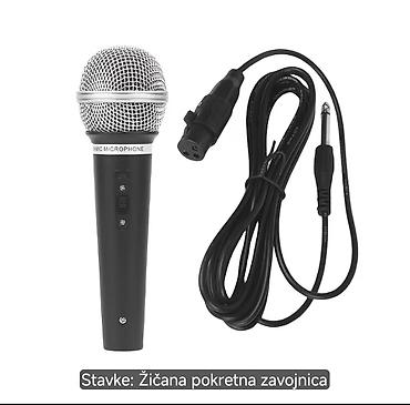 trimer igracka cena: Žični dinamički mikrofon sa kablom - Tip: dinamički (pokretna — 1