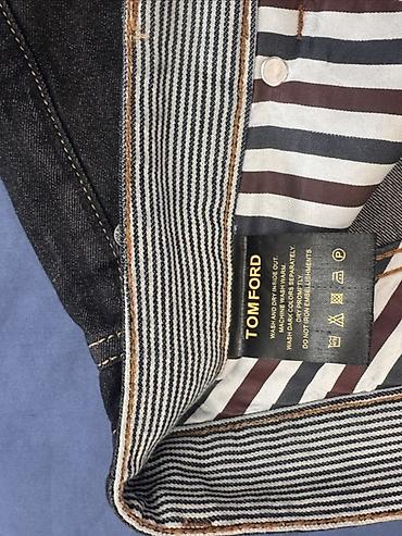 джинсы белые: Джинсы TOM FORD, мужские абсолютно новые летние джинсы, качественные — 5