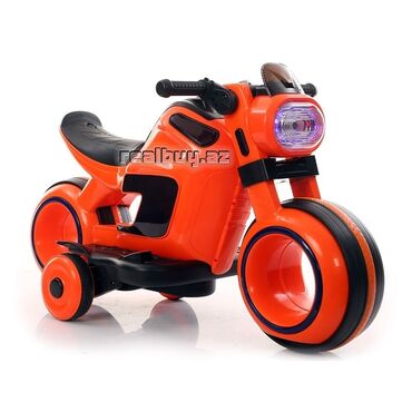 katalka uşaq motosikli: Babyland Elektrik Usaq Motosikleti. 2 motorolu 5 yaşına qədər uşaqlar