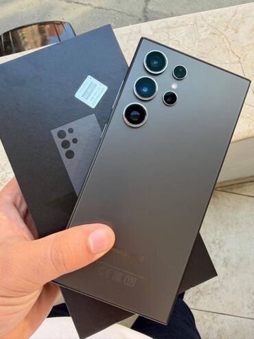 Samsung: Samsung Galaxy S24 Ultra, 256 GB, rəng - Qara, Zəmanət, Düyməli, Sensor — 4