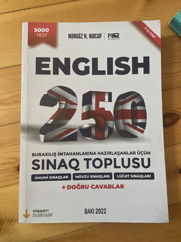 гдз по математике 6 класс азербайджан: İngilis dili test kitabi nərgiz nəcəf 6 azn içi səliqəli vəziyyətdədir