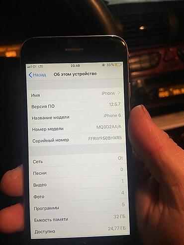 socket 1155: IPhone 6, 32 ГБ, цвет Space Gray - Экран - Корпус тонкий — 6