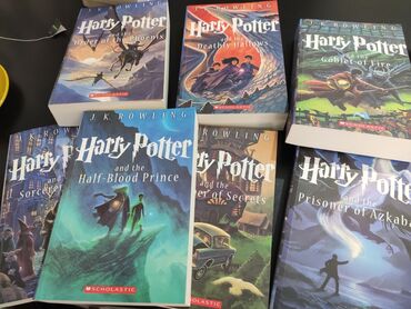 Книги, журналы, CD, DVD: Все 7 частей Гарри Поттера в мягком переплете от издательства