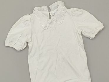 biała prazkowana bluzka: Blouse, Name it, 5-6 years, 110-116 cm, condition - Very good