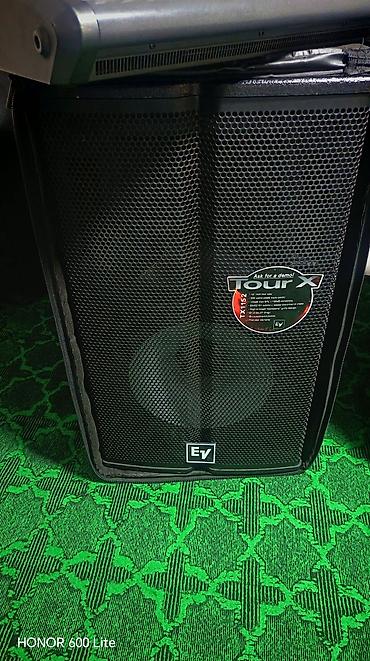 акустический бас: Dynacord PowerMate 1600 mikser + Electro‑Voice Tour X akustik sistem — 4