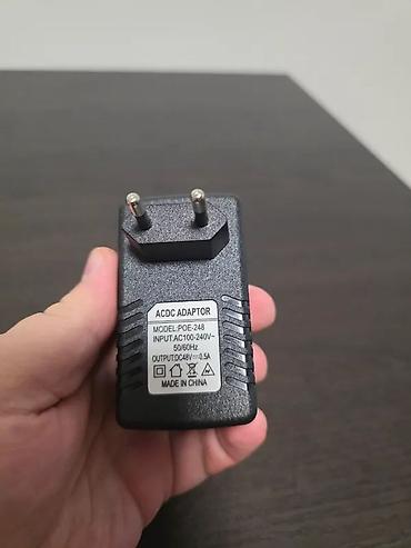 raspberry pi: POE инжектор 48в-0,5а, стандарт IEEE 802.3AF, 24Вт, черный новый — 2