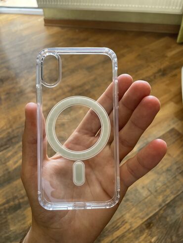 iphone xacmaz: İPhone X və Xs üçün şəffaf kabro. Hədiyyə alınıb amma səhvən Xs max