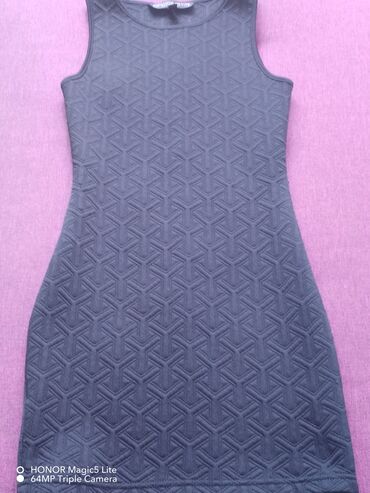 prugasta haljina: XS (EU 34), 2XS (EU 32), color - Black, Cocktail, With the straps