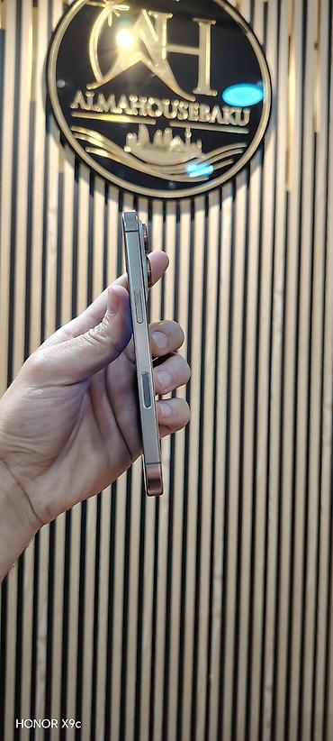 iphone usb: IPhone 16 Pro, 128 GB, Desert Titanium, Simsiz şarj, Sənədlərlə, Face ID — 5